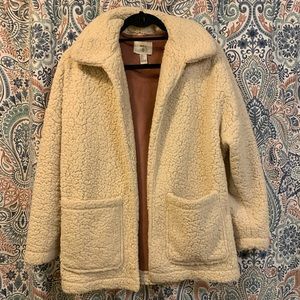 Oversized Teddy Jacket